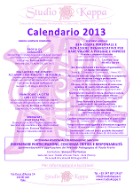 Scarica il Calendario degli Eventi Formativi 2013